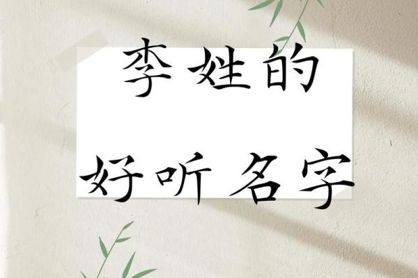 姓李女孩三个字名字好听大全(姓李的女孩取什么名字好是三个字的)