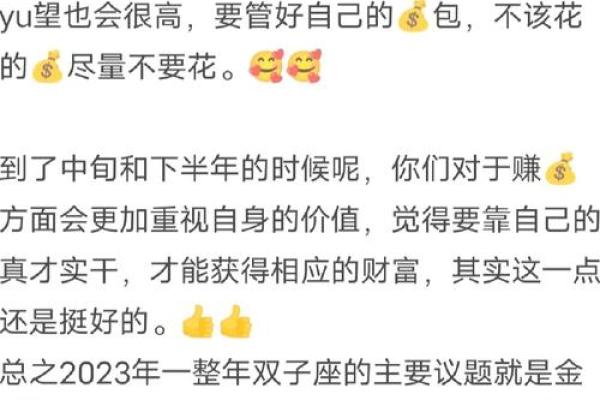 双子座2023年运势详解完整版(202一双子座运势)