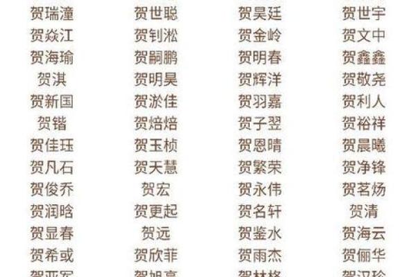 贺姓取名字大全女孩(贺姓好听的女孩名字)
