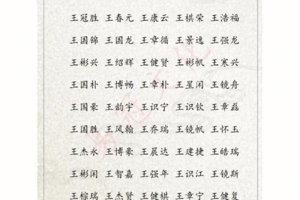 王姓女孩子取名字大全(王姓女孩寓意好的名字)