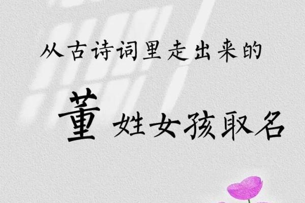 董姓女孩最好听的名字(董姓女孩最好听的名字大全)