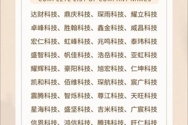 高级的公司名字(高级的公司名字叫什么)