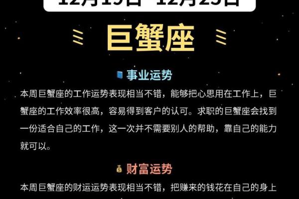 巨蟹座这个月运势如何(巨蟹座这个月财运如何)