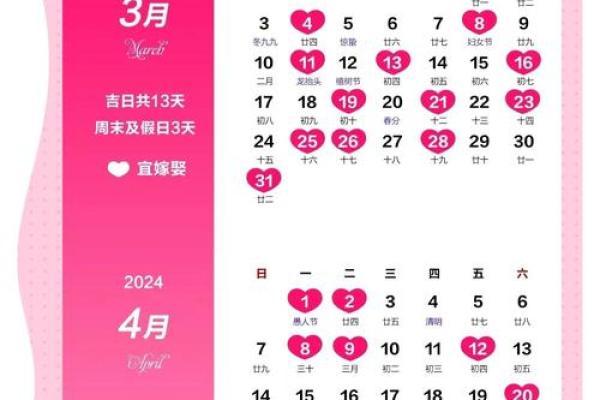 4月份最好结婚吉日