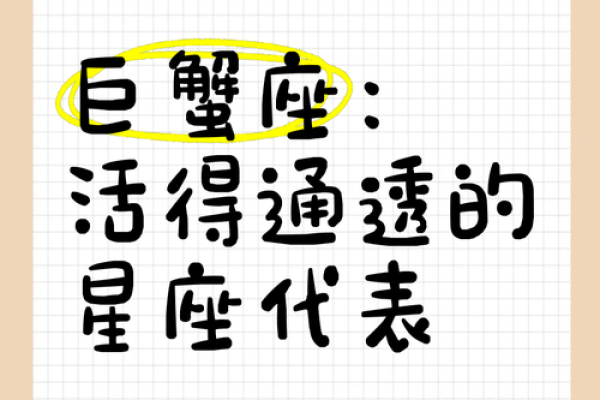 今日星座运势查询巨蟹座(今日星座运势查询第一星座巨蟹)