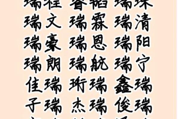 带瑞字的好听的公司名(公司起名带瑞)