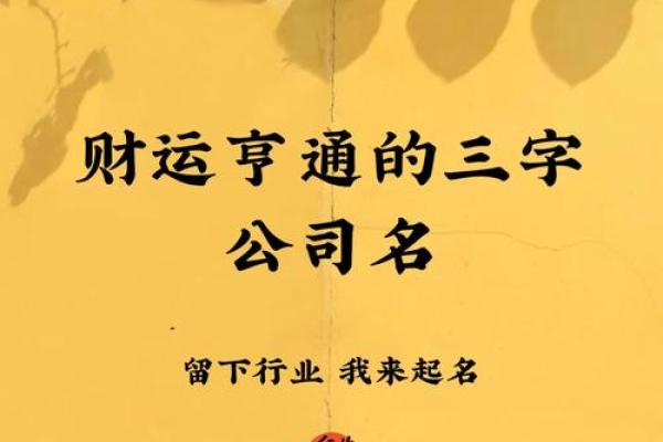 富字开头公司起名三字大全(富字公司名称大全)