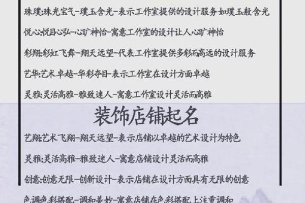 个体户装饰公司起名大全(装饰装修个体户名称)