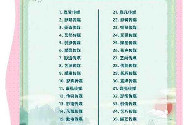 三个字传媒公司名字 有创意(三字文化传媒公司名字大全)