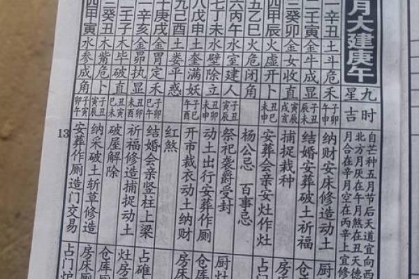 23年结婚吉日黄历