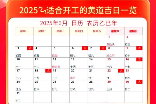 3月装修开工吉日介绍