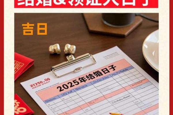 2025结婚过礼吉日(2025年结婚吉日一览表)