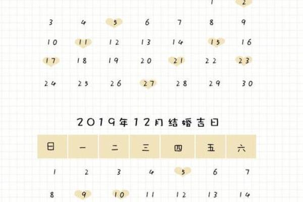 19年春季结婚吉日(2019年哪天结婚日子最好)