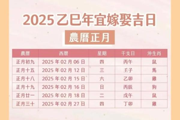 2026年2月结婚黄道吉日 2026年2月嫁娶好日子推荐