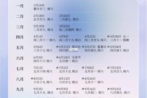 2026年10月份结婚吉日专用日历 2026年十月嫁娶吉日一览表