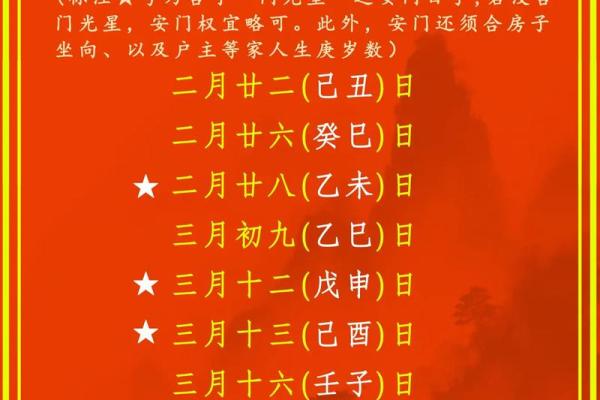 2026年10月更换大门安门吉日 2026年农历十月安门好日子
