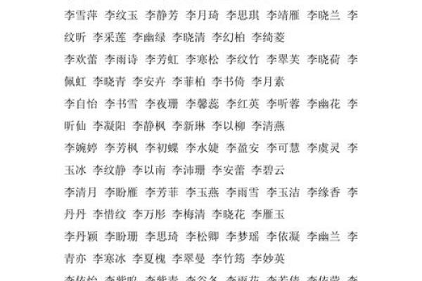 李氏起名大全男孩名字,李氏起名大全男孩名字二字