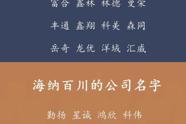 公司名字免费取名大全(公司名字取名大全寓意好四字)
