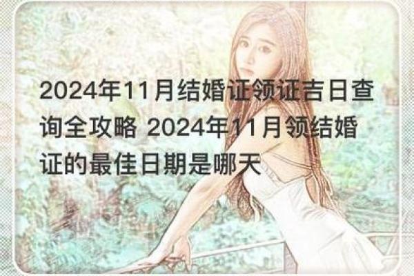 11月结婚吉日 11月结婚吉日查询2024年