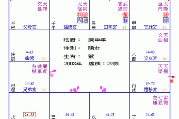 贪狼化忌入疾厄宫，紫薇贪狼化忌入疾厄宫