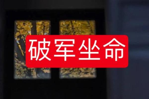 武曲破军在子女宫，武曲破军入父母