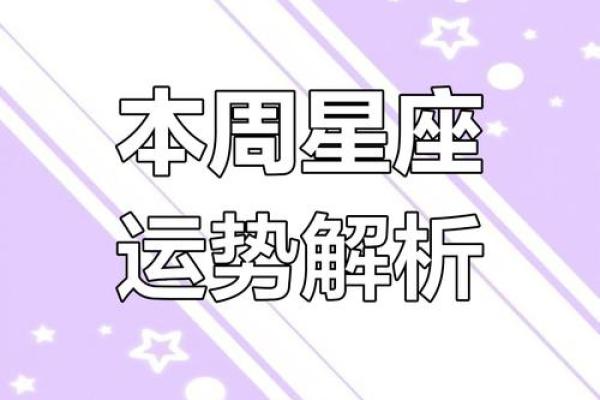 本周12星座运势大揭秘谁将迎来好运爆棚