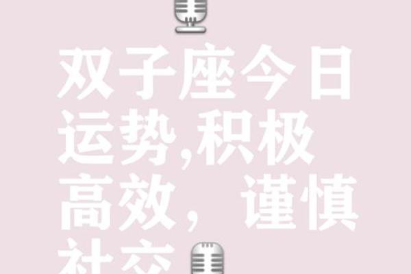 双子座今曰运势查询(双子座今日运程查询)