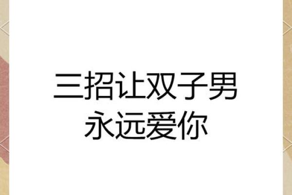 搞定双子座男生(如果搞定双子男)