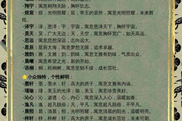 单字起名男孩名字参考大全(单字取名 男)