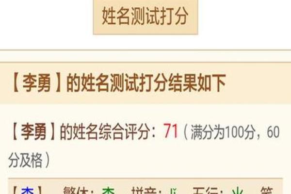 免费姓名测试打分最准确100(免费姓名测试打分最准确的软件)