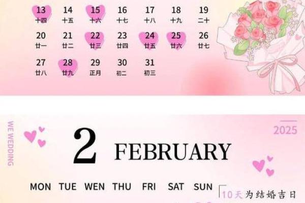 2025结婚的吉日一览表(2025结婚吉日一览表正月)