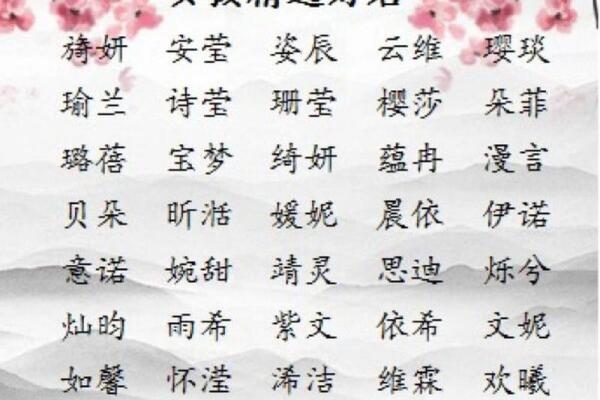 大气乐观开朗女孩的名字(寓意乐观开朗的女孩名字)