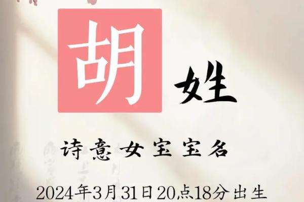 女孩胡姓取名大全(女孩胡姓取名大全2字)