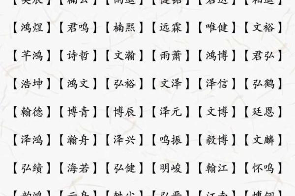 起名字大全男孩免费(起名字大全免费查询)