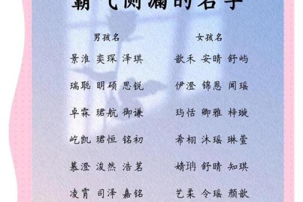男孩霸气有涵养的名字三个字(2021男孩新潮名字三个字)