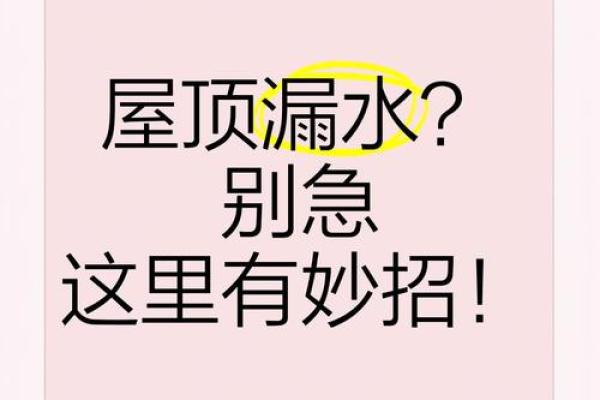 梦见屋顶漏水是什么意思(梦见屋顶往下哗哗流水)