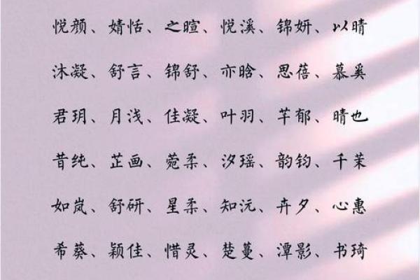 楚辞大气的名字女孩名字(楚辞中大气的女孩名字)