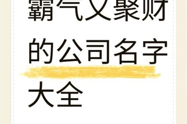 霸气侧漏的公司名字(霸气侧漏的公司名字)