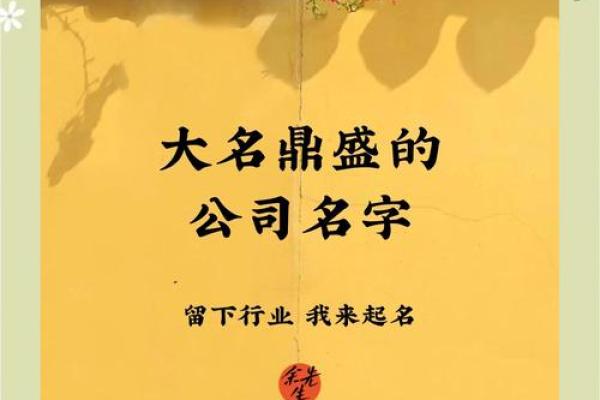 公司名大气上档次的(公司名字大气的)
