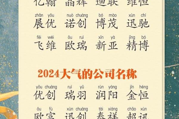 寓意好的字公司名字(寓意好的名字男生)