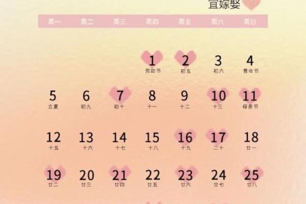 2025.5.1结婚吉日(5021年结婚吉日)