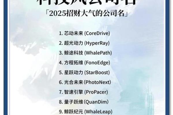 科技有限公司起名大全(科技有限公司起名大全四个字)