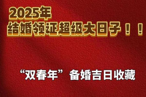 2025年什么时候结婚最好(2025年最适合结婚的日期)
