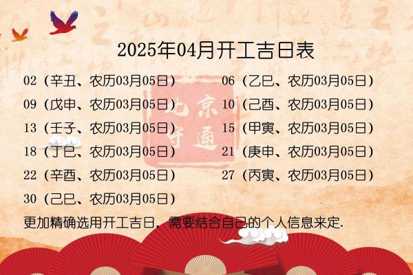 2025年9月装修黄道吉日查询表，适合开工动土的良辰吉日推荐